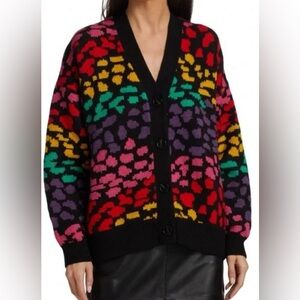 Farm Rio Cheetah Multi-Colour Women's Cardigan